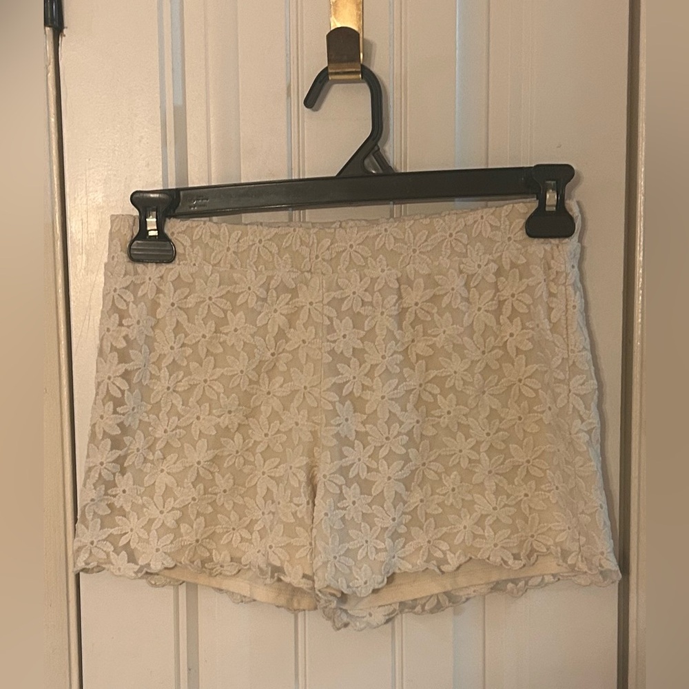 White Shorts